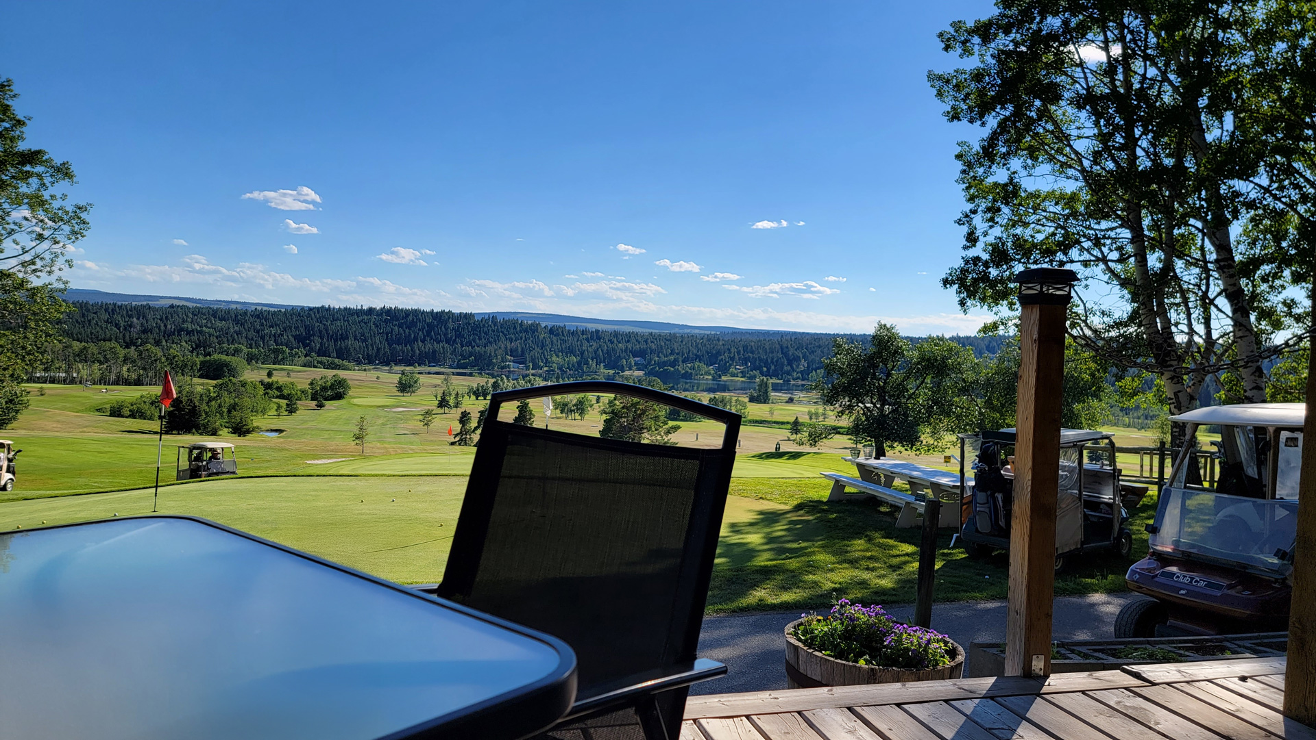 View from the patio at 108 Ranch Golf Resort